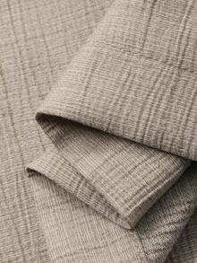 Dazy-Less 女士优雅设计口袋直筒休闲短裤，商务休闲办公通勤装，春夏款