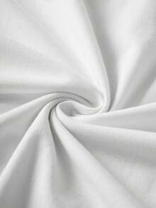 BATMAN X SHEIN 男士休闲蝙蝠印花圆领长袖上衣和长裤家居服套装，秋季