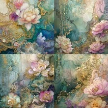 1Pack 24 Sheets 6"X6" Summer Scrapbook Paper, DIY Craft Background Paper Back To School - Multicolor - View 3