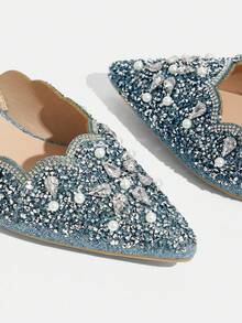 CUCCOO TILAWA Women Pumps Valentine's Day - Baby Blue - View 5