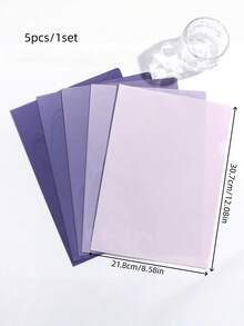 1套A4文件袋，A4塑料文件袋，办公用品单页文件套，返校季，开学季，学习用品 - A4 - 查看 2