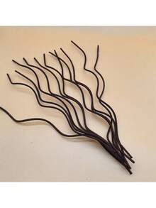 20支装长波浪藤条香薰棒，香氛扩香器替换装，空气清新剂香薰棒配件，家居香氛 - 彩色 - 查看 5