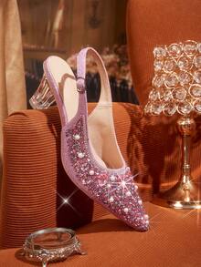 CUCCOO TILAWA Women Pumps Valentine's Day - Pink - View 3