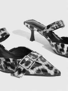 CUCCOO SZL Tacones para mujer - Blanco y Negro - Ver 10