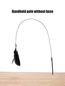 PETSIN 1 Piece Pet Cat Stick, Bell Long Rod Suction Cup, Can Be Held, Can Be Adsorbed, Feather Head Can Be Replaced, Self-Entertainmentpression Bite-Resistant Cat Toy, Pet Toy, Pet Supplies - Multicolor - View 25