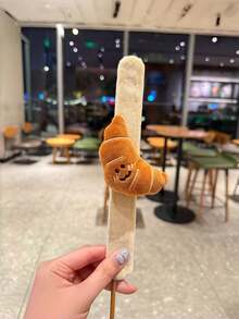 Joivida Fun Pop Tart Plush Wristband Bracelet Vegetable Fruit Cartoon Watch Strap Gift