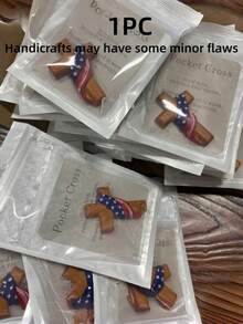 Zazumi 1 PC Handcrafted Prayer Cross Symbol Of Faith Silent Embrace Gift For Christians Believers Spiritual Home Decor Wall Hanging Ornament Christmas Easter Religious Present - Multicolor - View 7