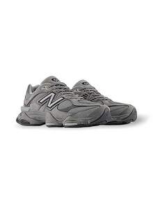 New Balance 男女通用运动鞋，缓震透气，轻便舒适，弹性好，适合运动、户外跑步、日常穿着，灰色，U9060ZGB - 灰色 - 查看 2
