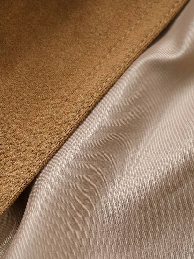 Women's Contrast Color Block Dropped Shoulder Long Sleeve Zip Up Loose Fashion Jacket