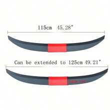 一套全黑三段式组合翼型车顶扰流板，适用于所有车型 - 一套 - 查看 2