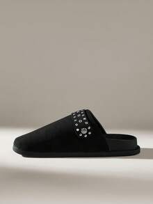 Solecia Women Flats - Black - View 6