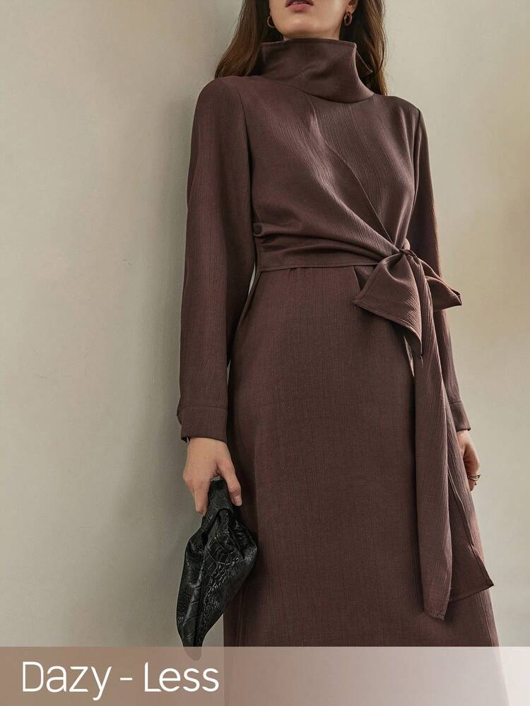 Spring/Summer Formal Dress, Elegant Old Money Style Waist Cinched Long Dress For Wedding, Party, Banquet Business Casual Woman Sundress