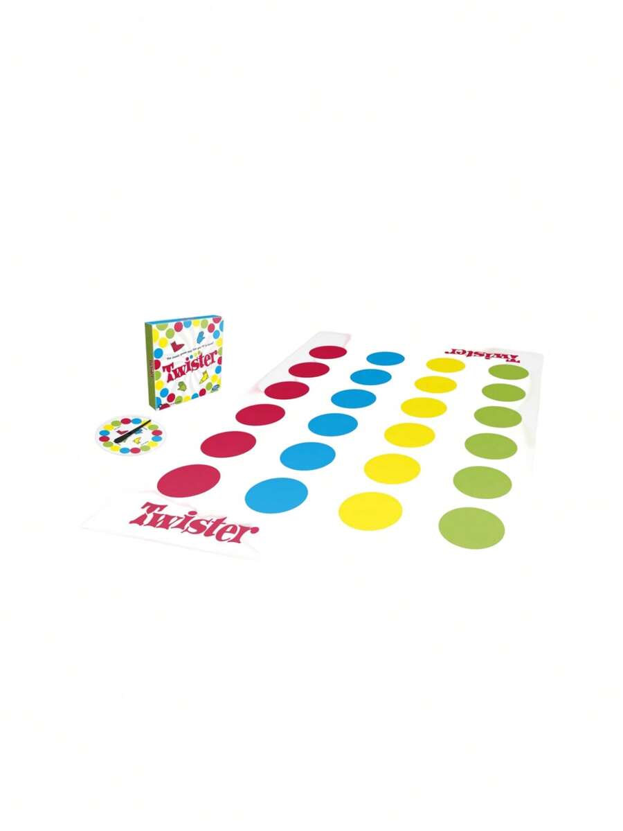 Hasbro Twister Party Game 2+ Players 6+ 98831 - Multicolor - View 1