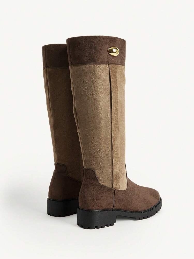 CUCCOO CHICEST Women's Fashionable Over-The-Knee Boots, Versatile For Daily Wear Valentine's Day