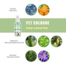1pc/2pcs Alcohol-Free Pet Perfume, Export-Grade, English Packaging, Pet Cologne, Universal Deodorizing Spray For Cats And Dogs. - 50ml - View 5