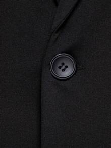 Manfinity Mode 男士素色單釦西裝領西裝外套