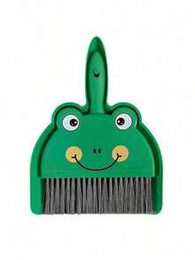 1set Household Mini Desktop Broom & Dustpan Set For Children & Students (1 Brush + 1 Dustpan),Kitchen,Bathroom,Home,Household Supplies
