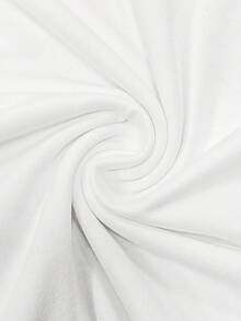 Resyla 花卉刺绣短袖T恤，夏季T恤，休闲女式上衣，美观T恤，刺绣爱好者礼物 - 白色 - 查看 7