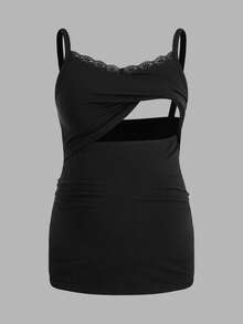 Modmama Tropical Vacation Strap Nursing Camisole, Maternity Tight Fit Camisole - Multicolor - View 8