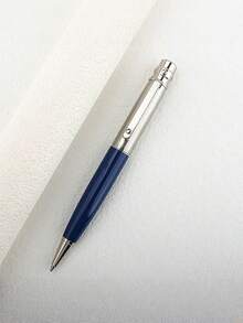 1pc Classic Metal Rollerball Pen, 0.7mm Nib, Writing Ink, Elegant Office And School Stationery Ballpoint Pen. - 3010P - View 7