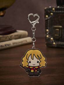 HARRY POTTER X SHEIN Fashionable Cartoon Character Keychain - Multicolor - View 4
