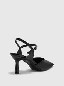CUCCOO BIZCHIC Women's Fashion Versatile Elegant Pointed Toe Pumps Valentine's Day - Black - View 10