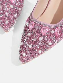 CUCCOO TILAWA Women Pumps Valentine's Day - Pink - View 6