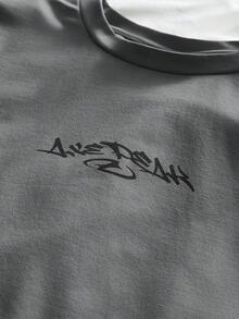 AXEPEAK 3件/套 男士宽松圆领短袖T恤 - 彩色 - 查看 3