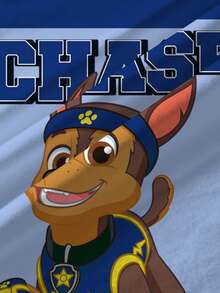 SHEIN | PAW Patrol Young Boy Letter & Cartoon Graphic Round Neck Short Sleeve T-Shirt - White - View 6