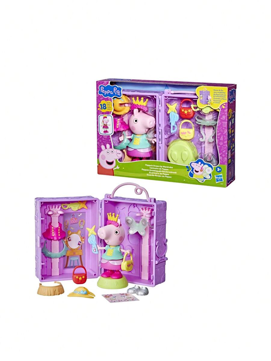 Hasbro Peppa Pig Peppa's Dress-Up Wardrobe Playset G10175L0