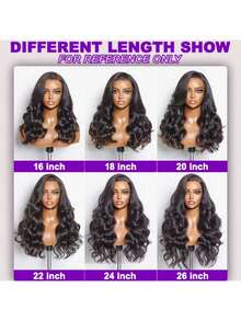 200% Density Glueless Wear And Go 5x5 Glueless Closure Wig Pre Cut Body Wave 13x4 Lace Front Wigs Pre-Plucked With Baby Hair Natural Hairline HD Lace Frontal Wig - Natural & Black - View 11