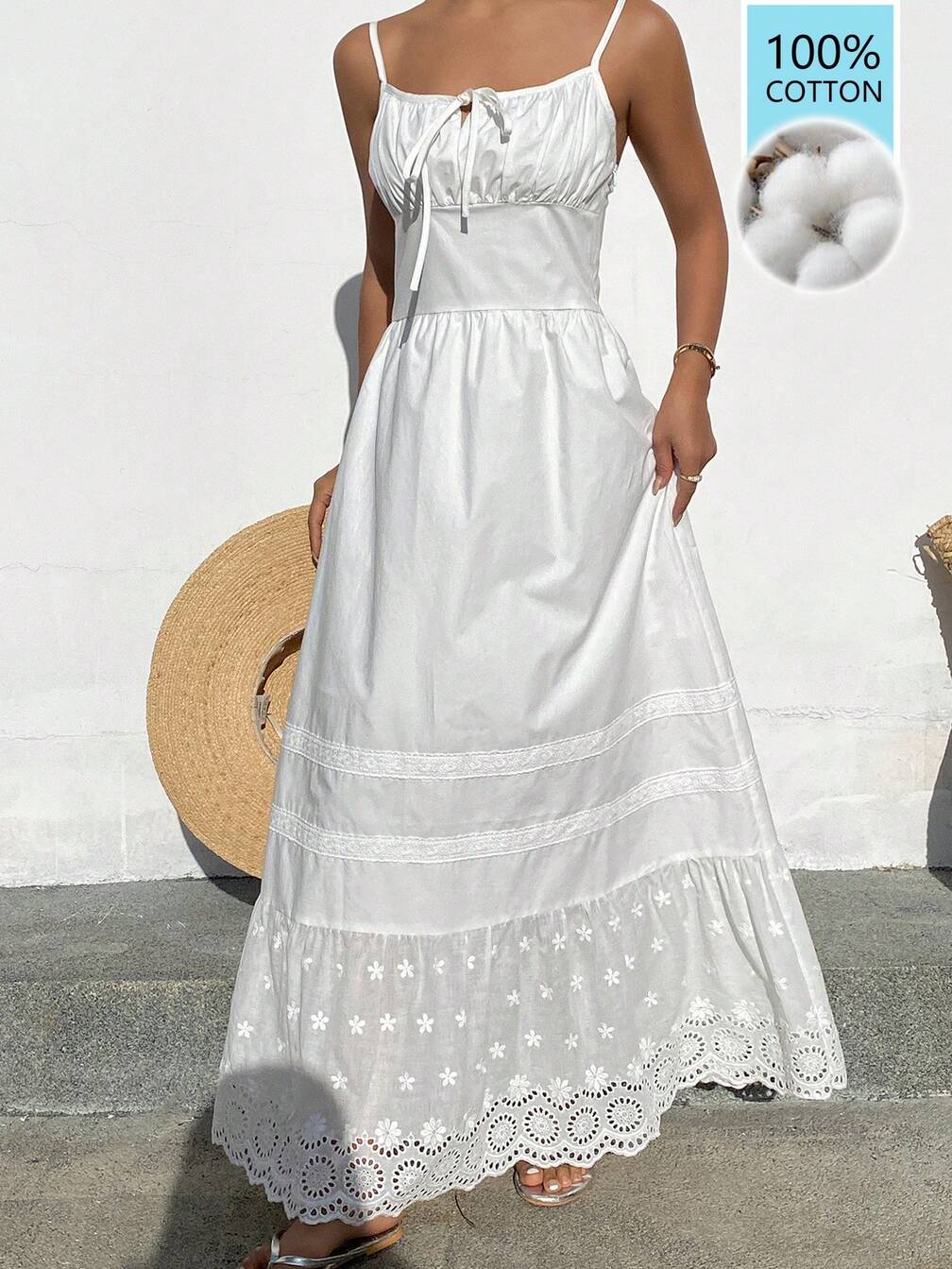 old money beach dress 30 Old Money Outfit Ideas for the Hamptons This Summer