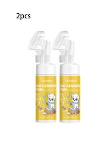 1件/2件装宠物爪子泡沫清洁剂，深层清洁并滋润猫狗爪子。 - 彩色 - 查看 3