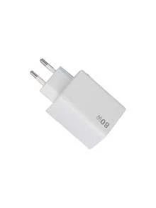 Teckwe HX6A PD80W Retractable Type-C Fast Charger With USB Port, Supports Fast Charging For 3 Devices, Foldable - EU C Type Plug(220-240V) - View 5