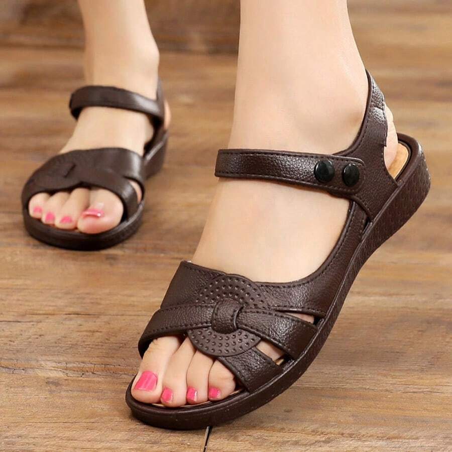 Women Platforms & Wedge Sandals - Brown - View 1