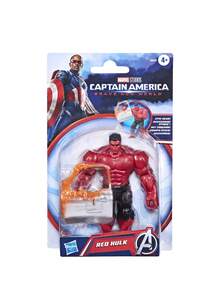 Hasbro Marvel Avengers Epic Hero Series Captain America: Brave New World Red Hulk Action Figure G00725L0 - Multicolor - View 4