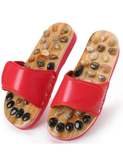 足部穴位按摩拖鞋，足底反射疗法凉鞋，足部穴位按摩，指压按摩，缓解足弓疼痛，男女皆宜，送给朋友的个性化礼物，母亲节礼物，最佳节日礼物