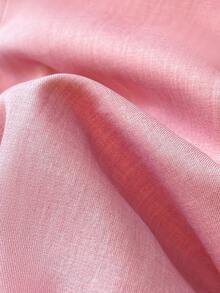 Lyxana Women's 2026 Spring/Summer New Elegant Luxurious Fashion Classic Pearl Decor Long Sleeve Thin Jacket Coat - Pink - View 6