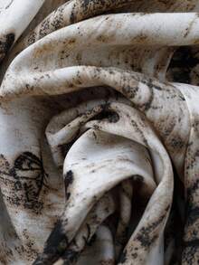 GlowEve 复古蝴蝶印花阔腿裤，女士宽松高腰直筒休闲裤，轻薄夏季款 - 彩色 - 查看 6