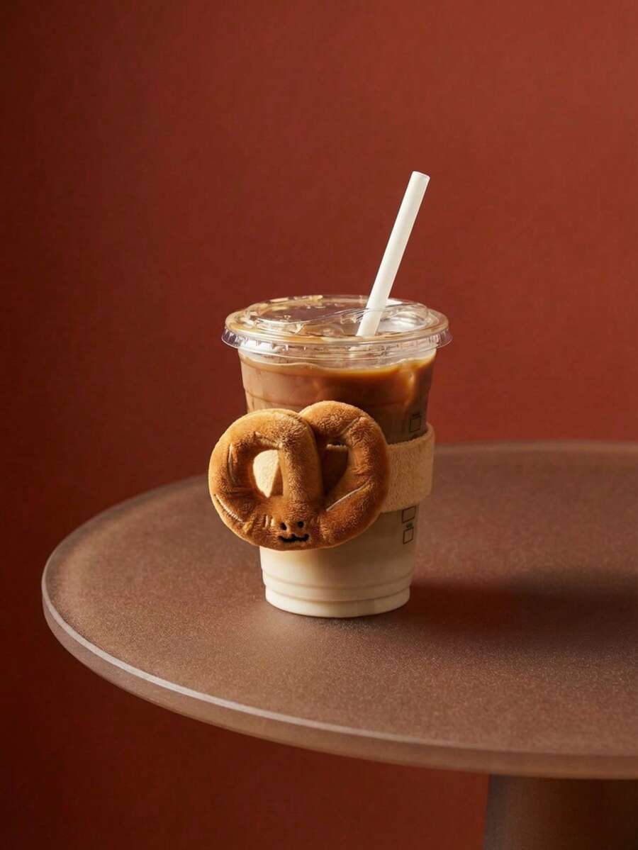 Joivida Fun Pop Tart Plush Wristband Bracelet Vegetable Fruit Cartoon Watch Strap Gift