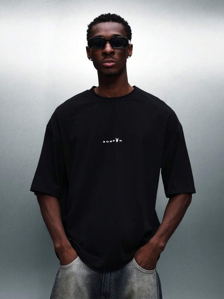 PLAYBOY X SUMWON Script Logo Crew Neck Tee