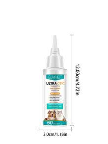 1pc/2pcs Pet Ear Cleaning Solution For Dogs And Cats - Multicolor - View 4