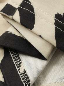 Dazy Kids 女童虎纹短袖T恤和裤子睡衣套装 - 綠色 - 查看 8