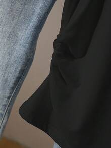 Tween Girls Leopard & Heart Print Fitted Crop Top Cute T Shirt Cute Fancy Tops Teen T Shirt For Teen Girl Teen Girl Tops Aesthetic