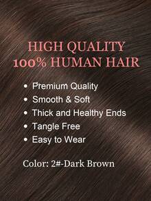 Przedłużanie włosów 9AM Hair Clip In 4 sztuki z 8 klipsami Proste przedłużanie włosów Clip In 100% naturalne włosy ludzkie Kolor 2# Ciemny brąz 12-18 cali Podwójna tkanka Niewidoczne przedłużanie włosów Remy Naturalne włosy ludzkie Dla kobiet Dziewczyn Codzienne używanie na całej głowie Clip In Sport Wakacje Podróż Festiwal Bal Studniówkowy Na zewnątrz Cosplay Kampus Szkoła Plaża Ślub Kemping Stroje wakacyjne Stroje letnie Wakacje Wibracje Urok Elegancki Swobodny Styl mody Y2K Ss25 Słowa kluczowe - S2 - Zobacz 2