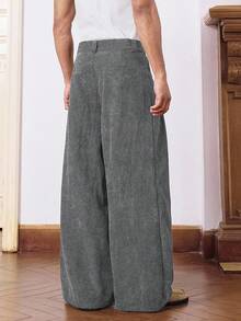 SWAVVY Pantalones para hombres - Gris Claro - Ver 4