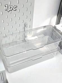 1 pieza Caja de almacenamiento, Organizador de escritorio para oficina en el hogar, Soporte multifuncional para cosméticos y joyas, Regalo perfecto para amigos, Regalo de cumpleaños - Multicolor - Ver 8