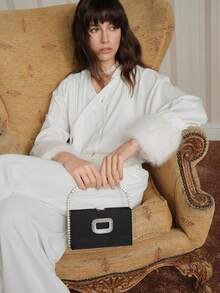 SHECARRY Quý cô, Túi xách dạ hội dành cho nữ, Túi xách quai trên, Thời trang, Sang trọng, Kim cương, Thanh lịch, Đơn giản, Cá nhân hóa, Đa năng, Cổ điển, Lấp lánh, Dành cho tiệc cocktail, Tiệc tùng, Vũ hội, Câu lạc bộ, Hẹn hò, Sinh nhật, Buổi tối, Đêm hẹn hò, Tiệc chiêu đãi - màu đen - Xem 8