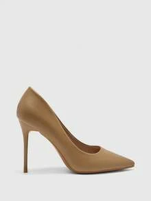CUCCOO BIZCHIC Pantofi cu toc înalt și toc mediu pentru femei, eleganți și versatili, casual, confortabili, pentru serviciu, întâlniri, petreceri, ocazii formale - Cais pal - Vizualizare 2