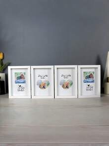 Khung ảnh nhiều mảnh màu đen, 2, 3, 4 tấm ghép hình, có bản lề, chứa ảnh tiêu chuẩn 4x6 và 5x7. Món quà lý tưởng cho Ngày của Mẹ, Lễ cưới, Kỷ niệm, dành cho gia đình, bạn bè, trang trí nhà cửa, văn phòng, bàn làm việc. - Nhiều màu - Xem 29